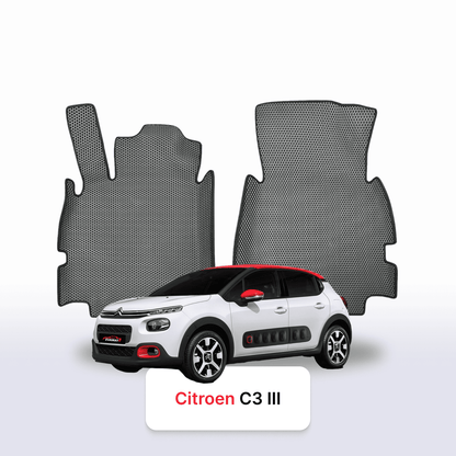 Autokoberce EVA pro Citroen C3 3 gen 2016-2024 r. HATCHBACK 5 dveří