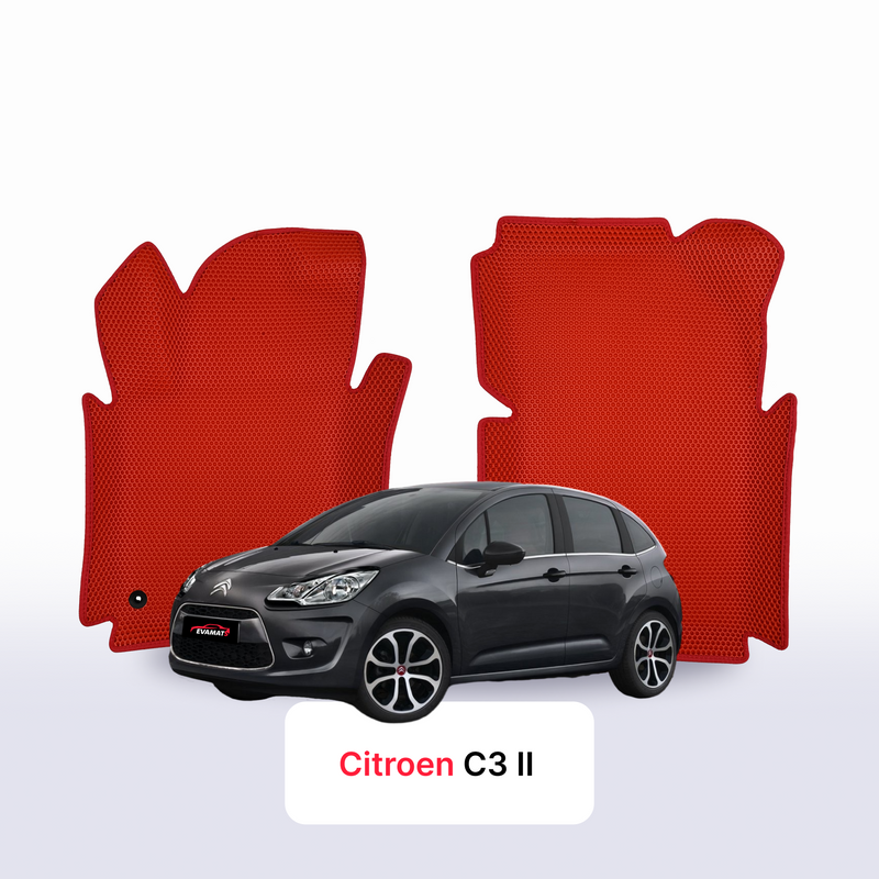 Autokoberce EVA pro Citroen C3 2 gen 2009-2016 r. HATCHBACK 5 dveří