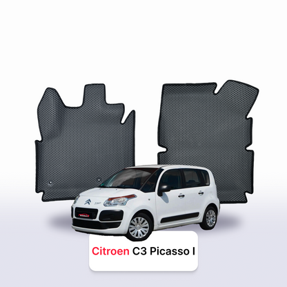Autokoberce EVA pro Citroen C3 Picasso 1 gen 2009-2017 r. MINIVAN
