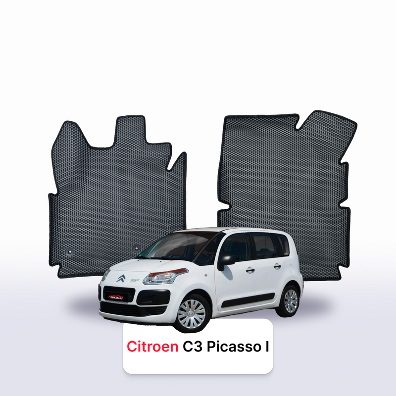 Autokoberce EVA pro Citroen C3 Picasso 1 gen 2009-2017 r. MINIVAN