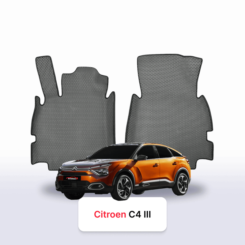 Autokoberce EVA pro Citroen C4-ё4 3 gen 2020-2028 r. HATCHBACK 5 dveří + EVA nášlap