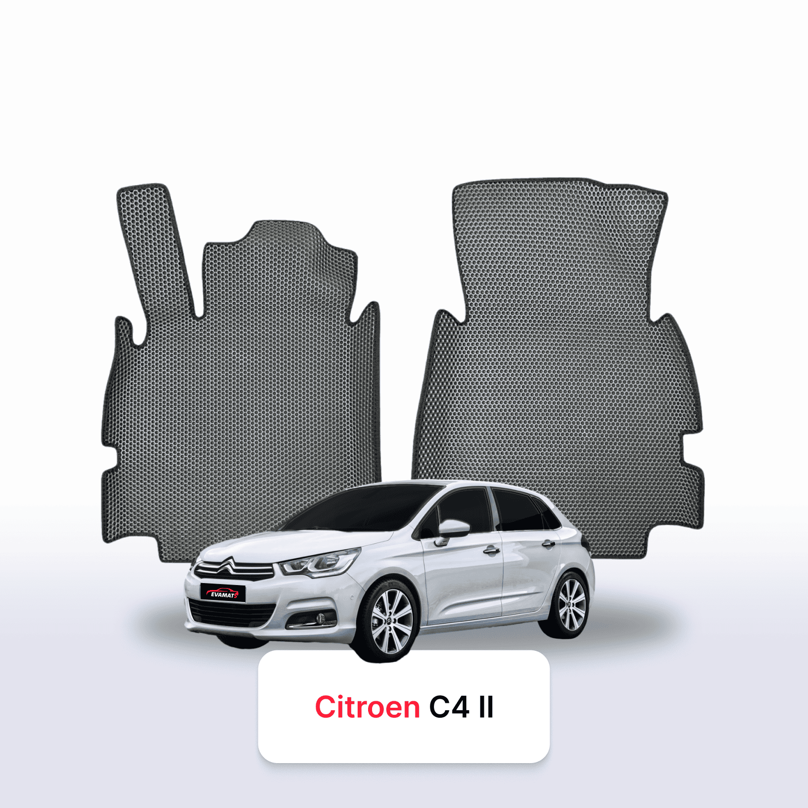 Autokoberce EVA pro Citroen C4 2 gen 2010-2018 r. HATCHBACK 5 dveří