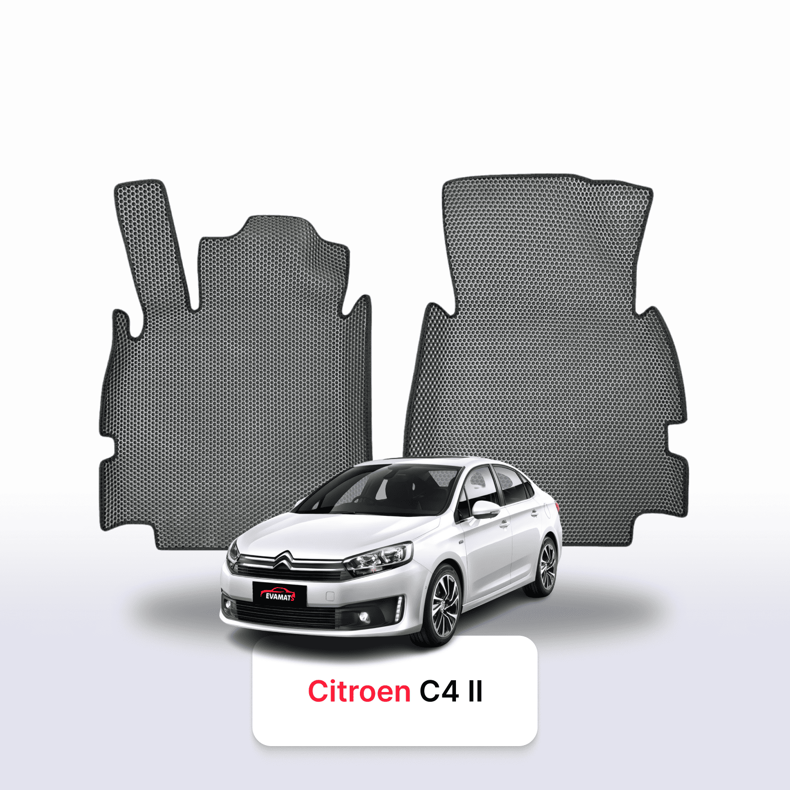 Autokoberce EVA pro Citroen C4 2 gen 2010-2018 r. SEDAN