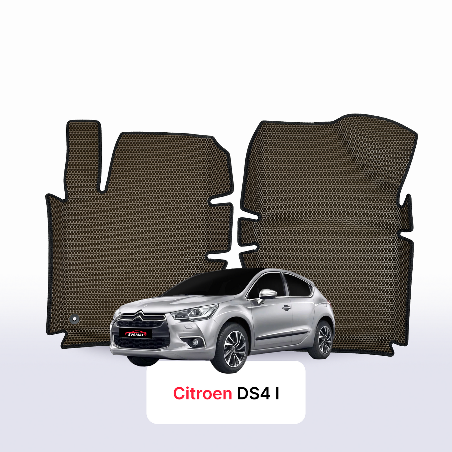 Autokoberce EVA pro Citroen DS4 1 gen 2010-2015 r. HATCHBACK 5 dveří