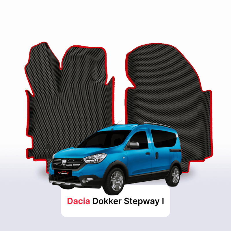 Autokoberce EVA pro Dacia Dokker Stepway 1 gen 2012-2023 r. MINIVAN