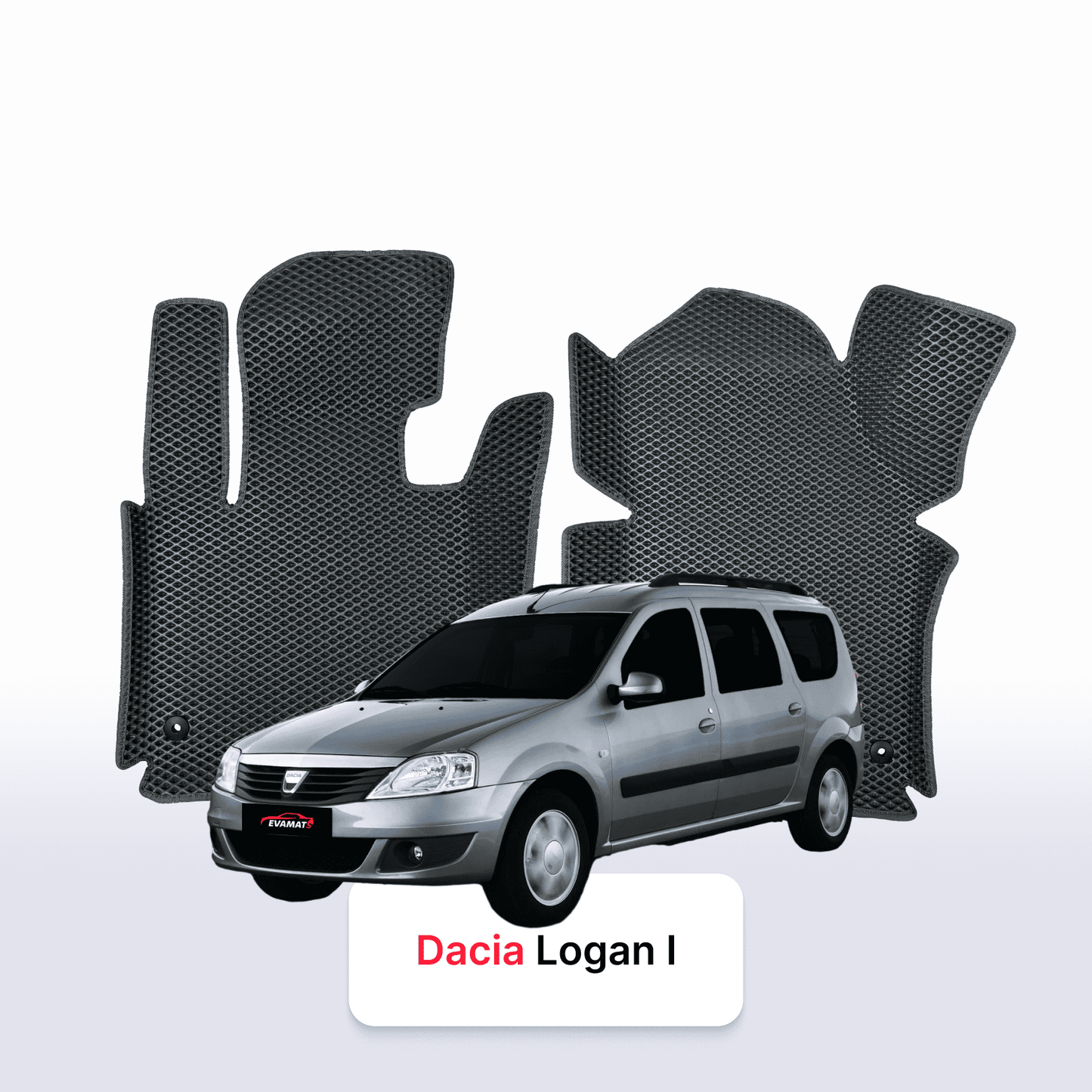 Autokoberce EVA pro Dacia Logan 1 gen 2004-2012 r. KOMBI