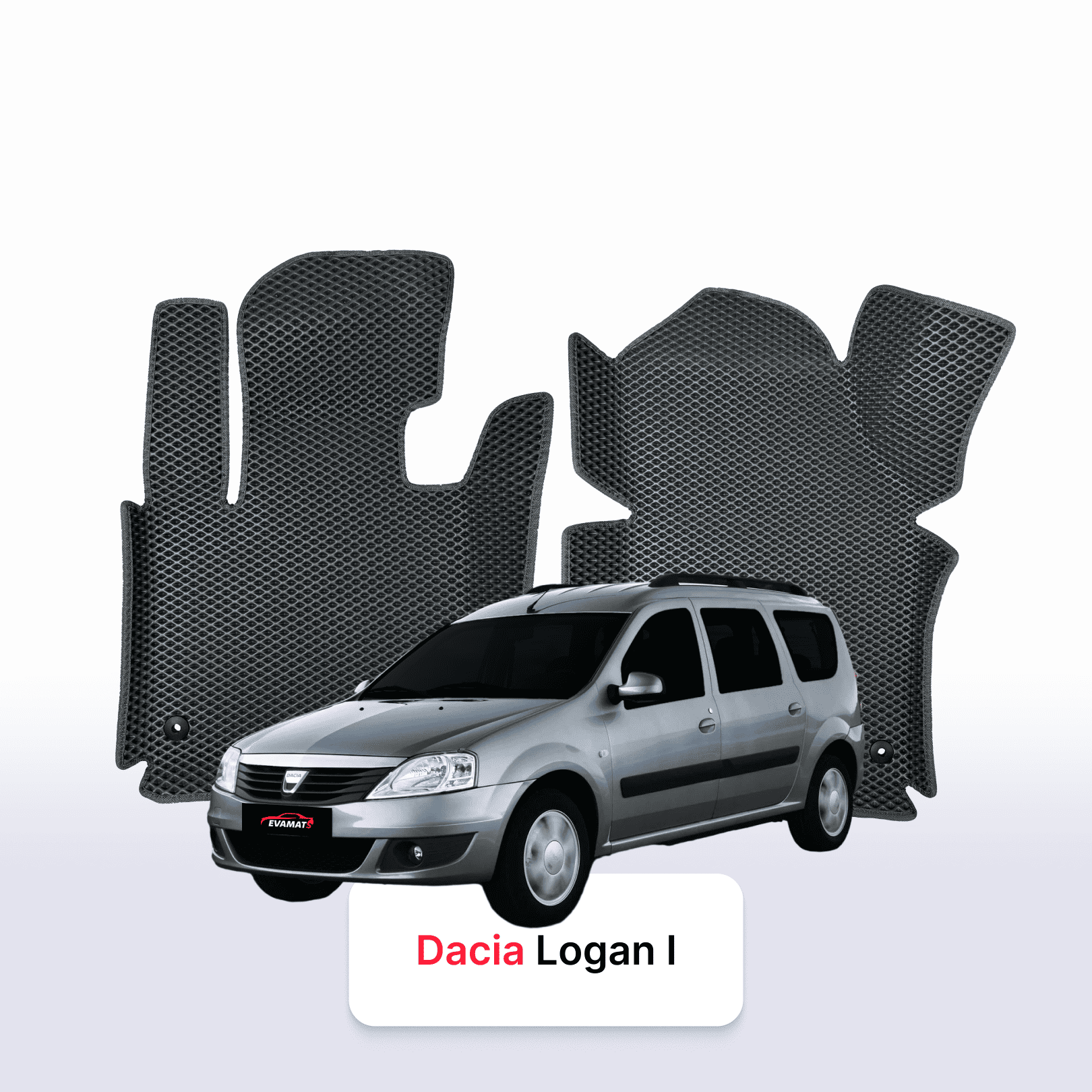 Autokoberce EVA pro Dacia Logan 1 gen 2004-2012 r. KOMBI