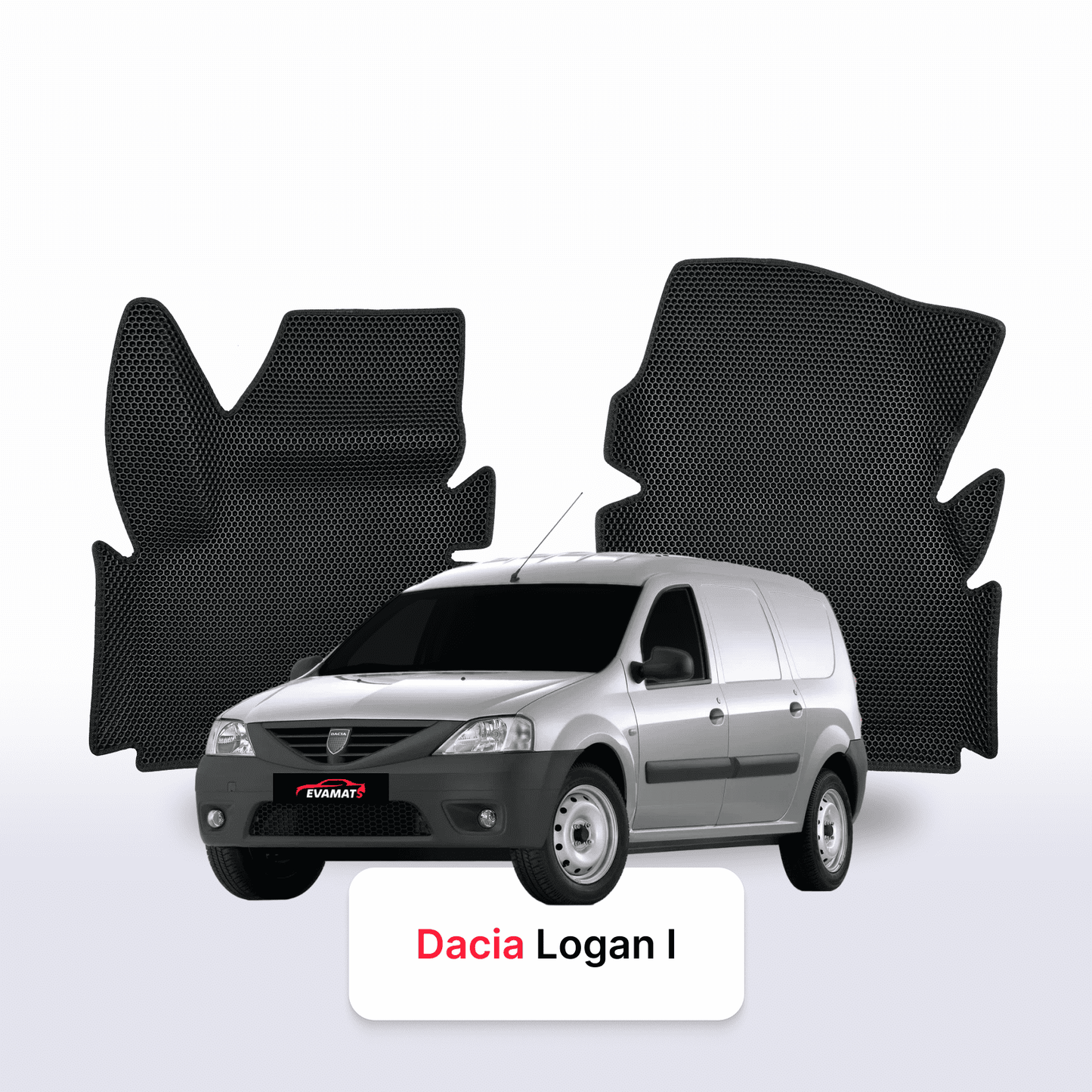 Autokoberce EVA pro Dacia Logan 1 gen 2004-2012 r. DODÁVKA