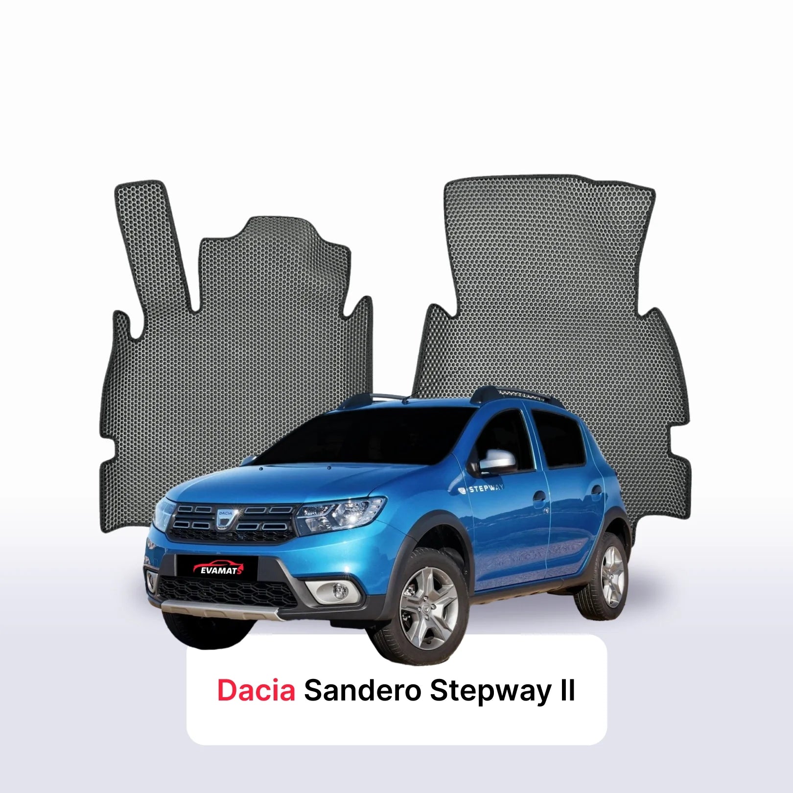 Autokoberce EVA pro Dacia Sandero Stepway 2 gen 2012-2020 r. HATCHBACK 5 dveří