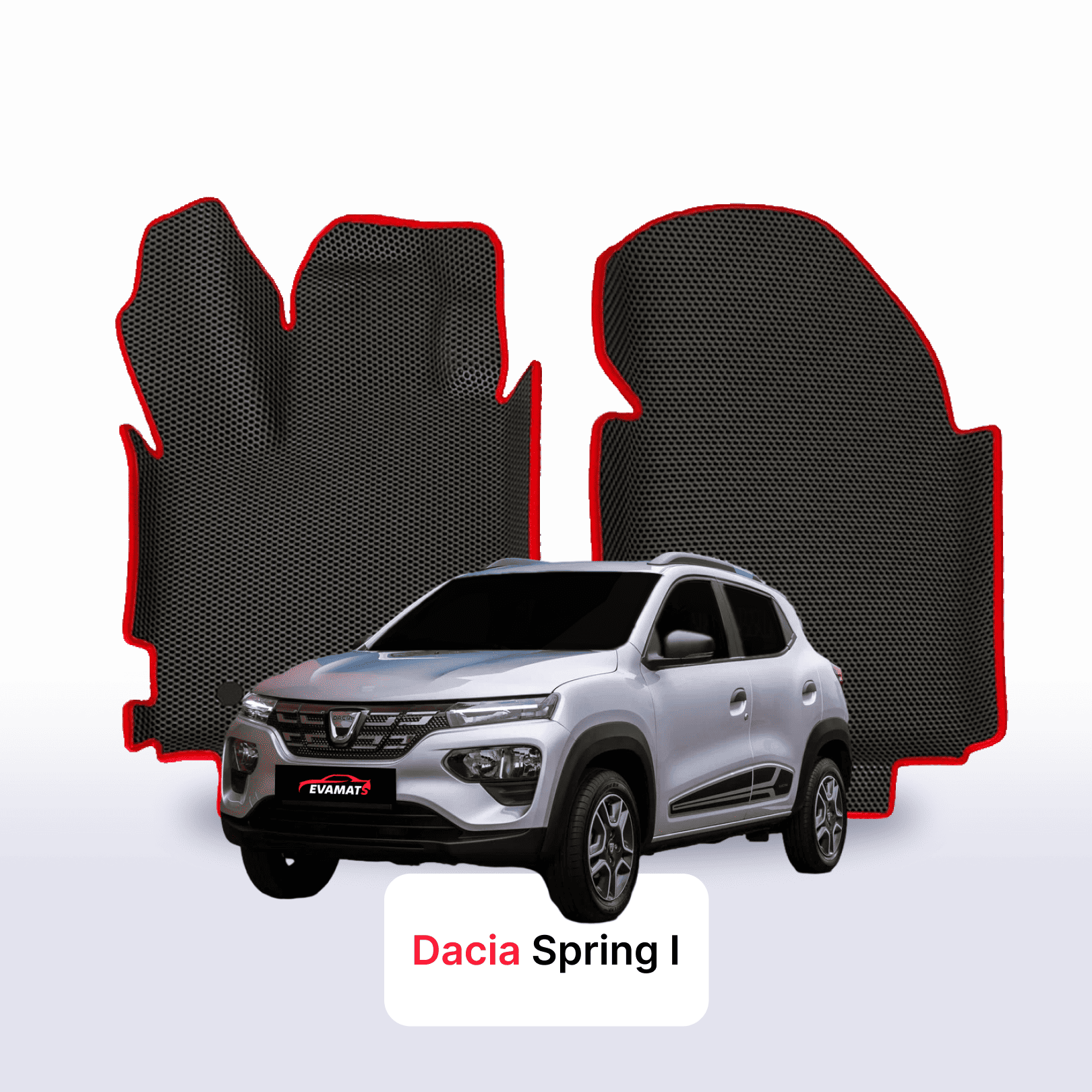 Autokoberce EVA pro Dacia Spring 1 gen 2021-2028 r. Elektro HATCHBACK 5 dveří