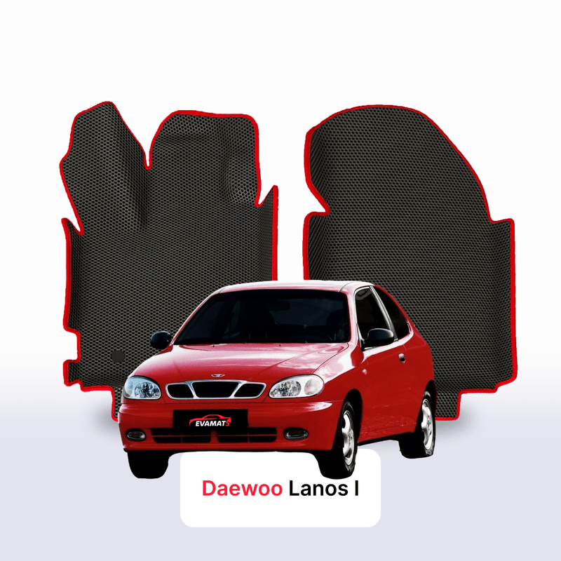 Autokoberce EVA pro Daewoo Lanos 1 gen 1997-2020 r. HATCHBACK 3 dveře