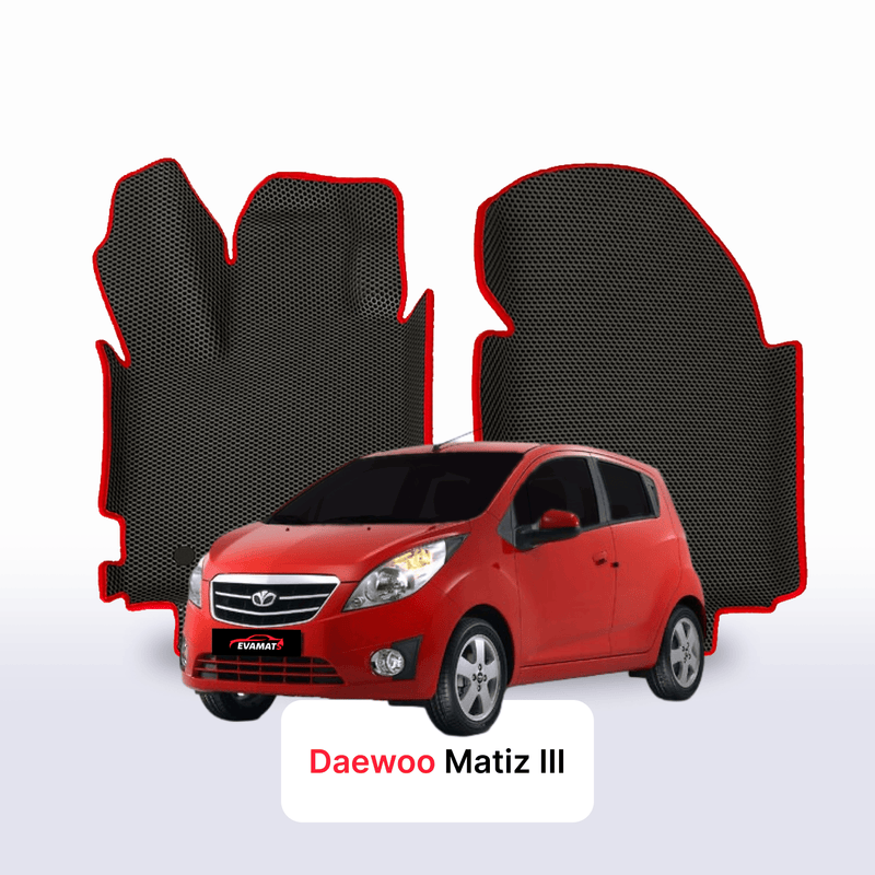 Autokoberce EVA pro Daewoo Matiz 3 gen 2009-2016 r. HATCHBACK 5 dveří