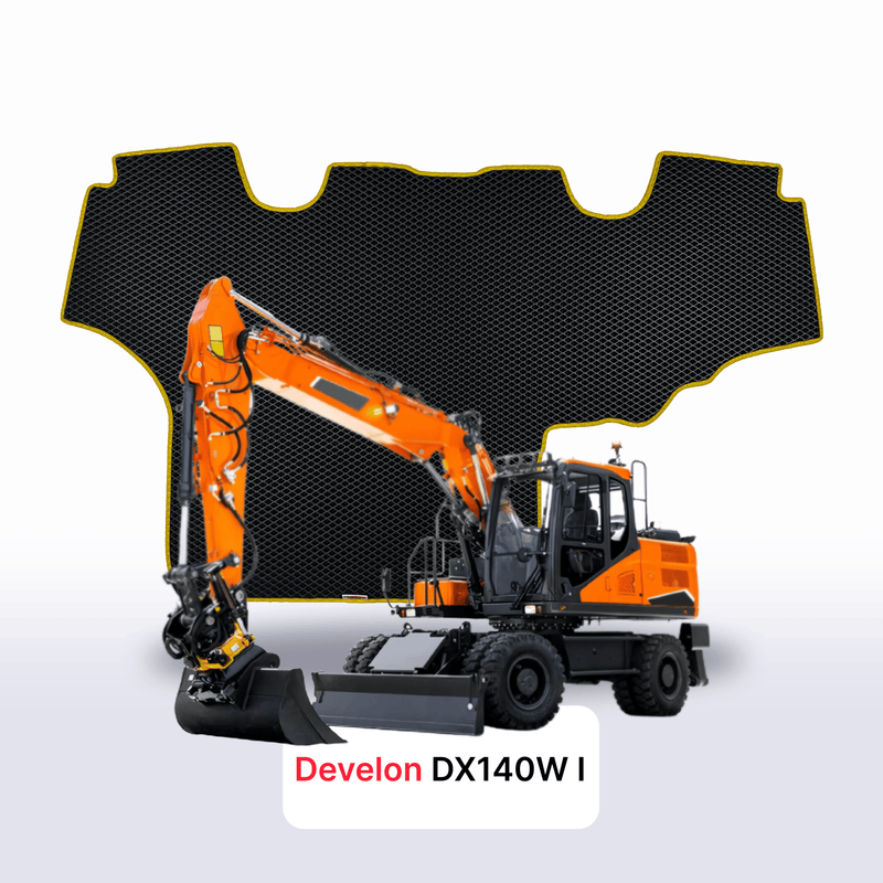 Autokoberce EVA pro Develon DX140W 1 gen 2014-2028 r. BAGR