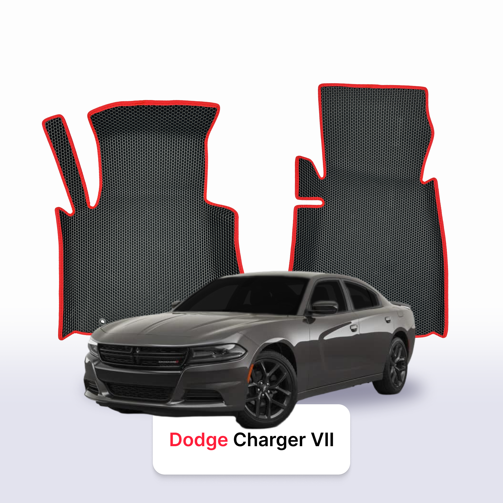 Autokoberce EVA pro Dodge Charger(LD) 6 gen 2010-2024 r. SEDAN