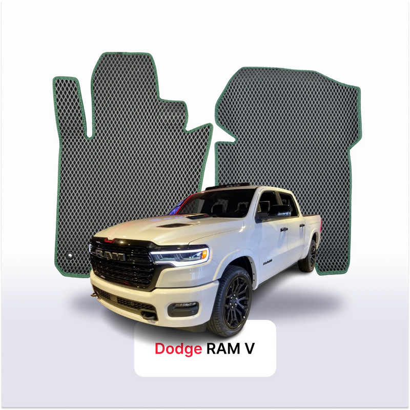 Autokoberce EVA pro Dodge RAM facelift 5 gen 2024-2028 r. PICK-UP dvojkabina