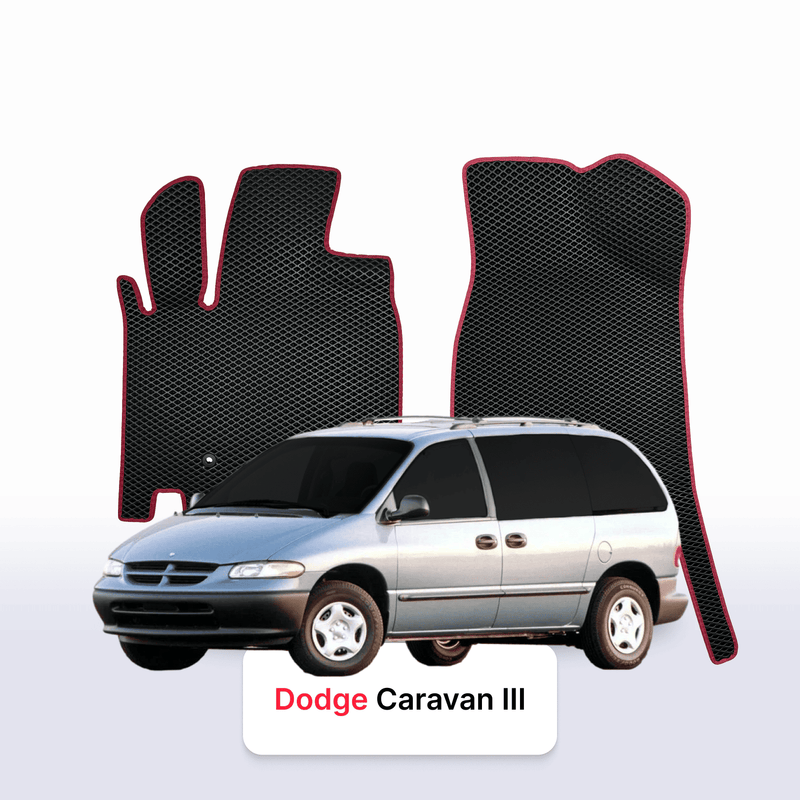 Autokoberce EVA pro Dodge Caravan 3 gen 1995-2000 r. MINIVAN