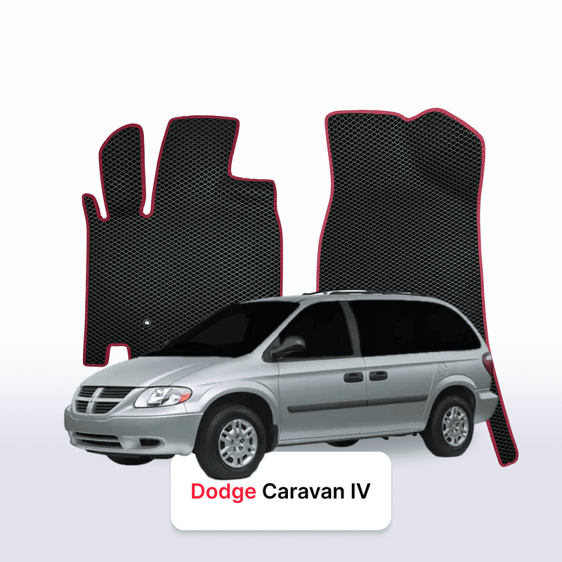 Autokoberce EVA pro Dodge Caravan 4 gen 2000-2007 r. MINIVAN