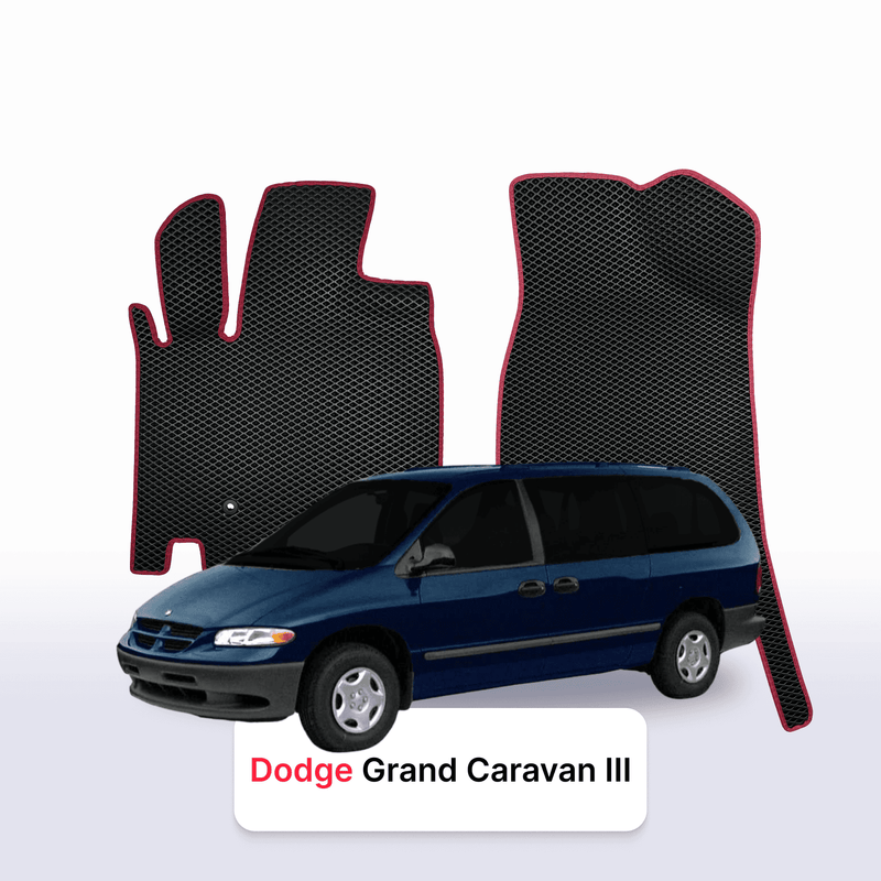 Autokoberce EVA pro Dodge Grand Caravan 3 gen 1995-2000 r. MINIVAN