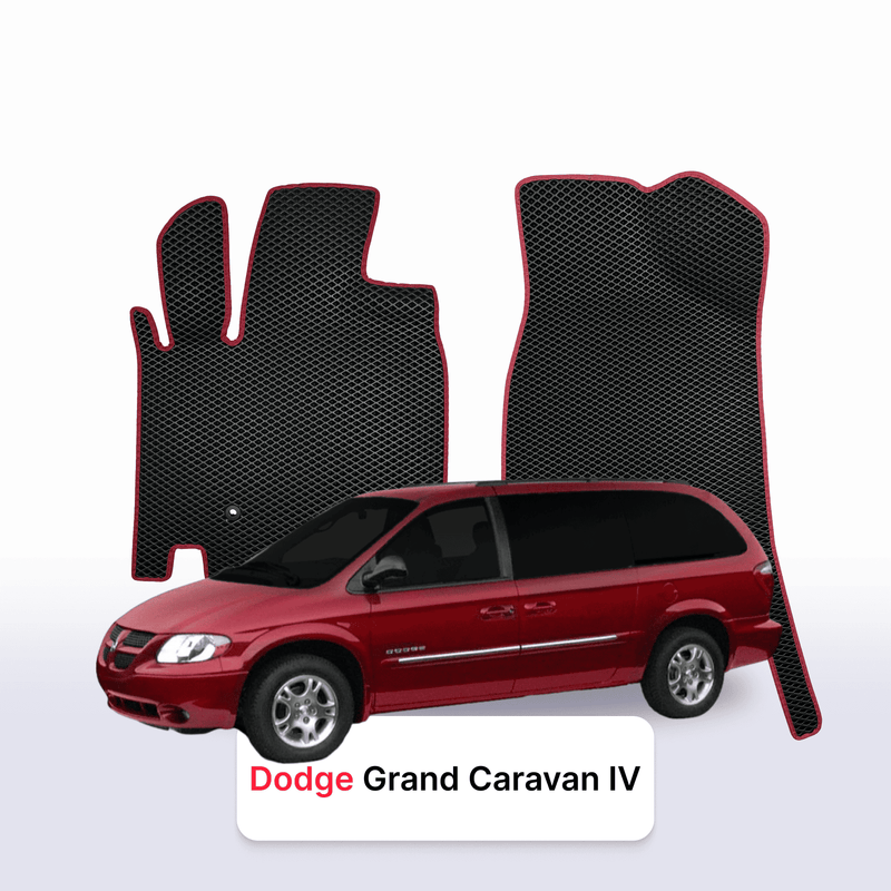 Autokoberce EVA pro Dodge Grand Caravan 4 gen 2000-2007 r. MINIVAN
