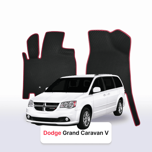 Autokoberce EVA pro Dodge Grand Caravan 5 gen 2007-2020 r. MINIVAN