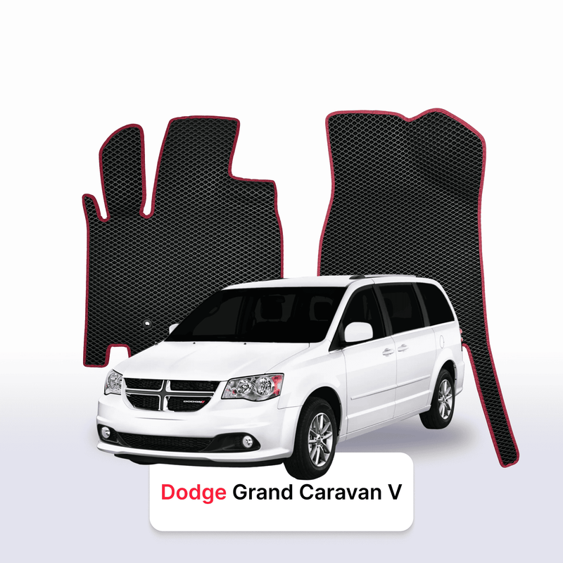 Autokoberce EVA pro Dodge Grand Caravan 5 gen 2007-2020 r. MINIVAN
