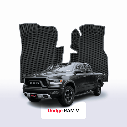 Autokoberce EVA pro Dodge RAM pre-facelift 5 gen 2019-2024 r. PICK-UP  dvojkabina
