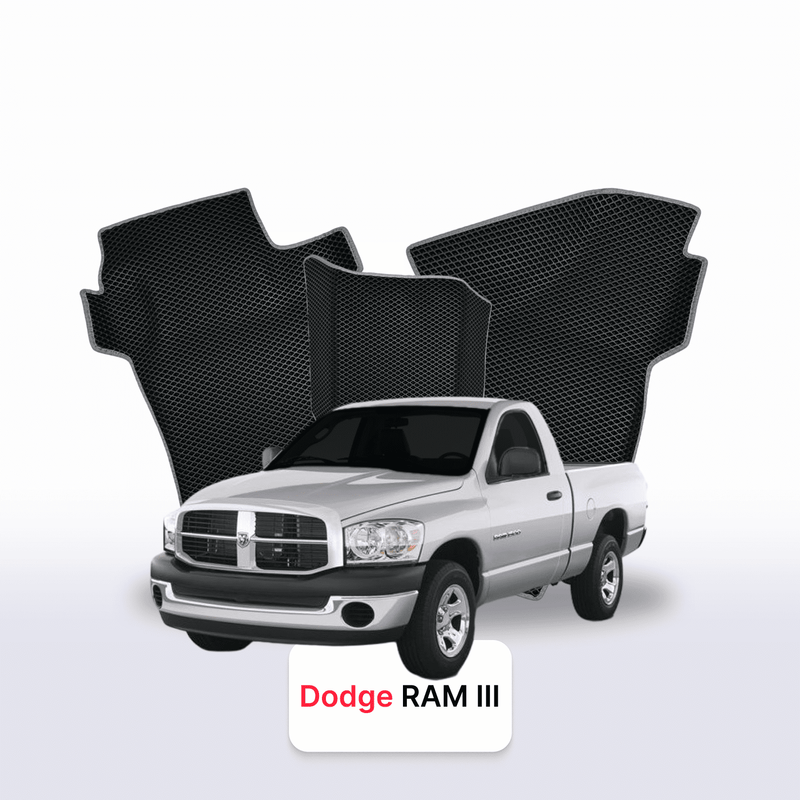 Autokoberce EVA pro Dodge RAM(DRDH) 3 gen 2001-2009 r. PICK-UP jednokabina