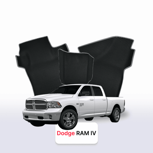 Autokoberce EVA pro Dodge RAM(DSDJ) 4 gen 2008-2019 r. PICK-UP  dvojkabina