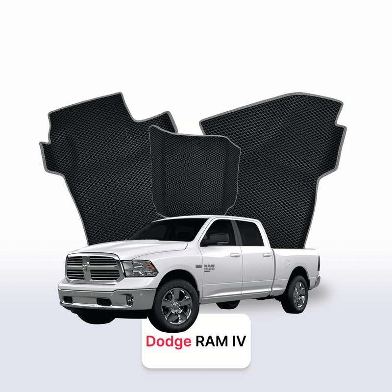Autokoberce EVA pro Dodge RAM(DSDJ) 4 gen 2008-2019 r. PICK-UP  dvojkabina