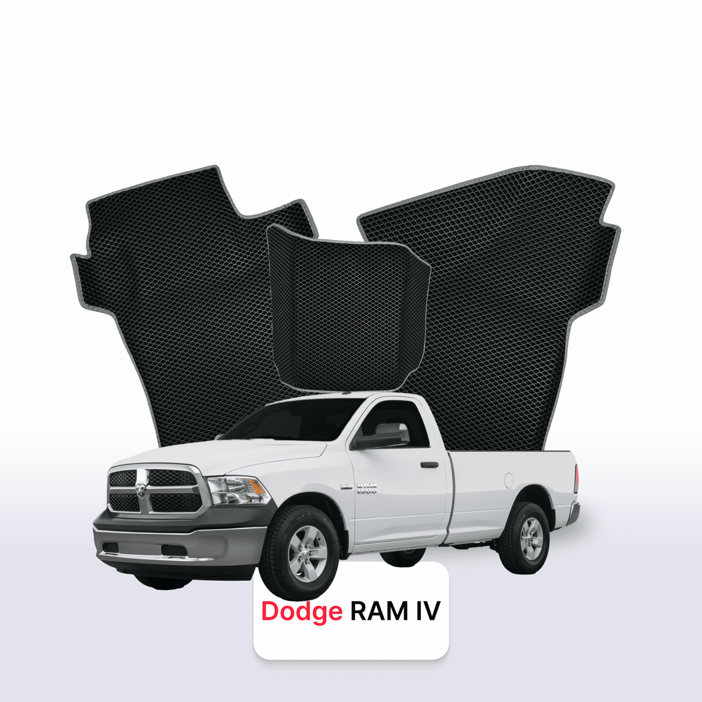Autokoberce EVA pro Dodge RAM(DSDJ) 4 gen 2008-2019 r. PICK-UP jednokabina