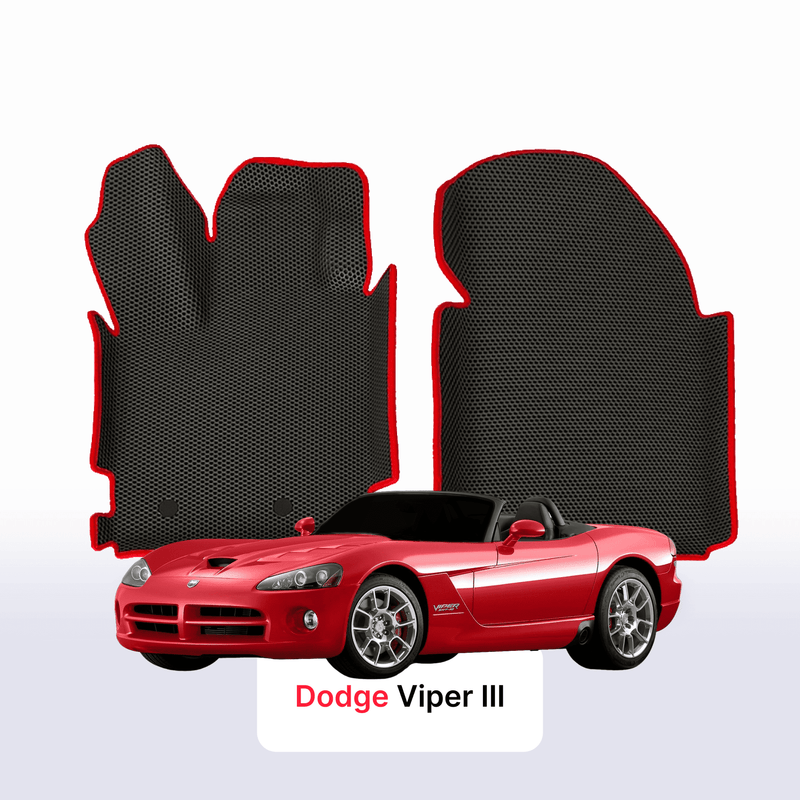 Autokoberce EVA pro Dodge Viper 3 gen 2002-2007 r. ROADSTER