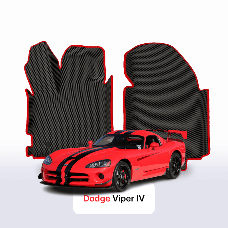 Autokoberce EVA pro Dodge Viper 4 gen 2007-2010 r. KUPÉ