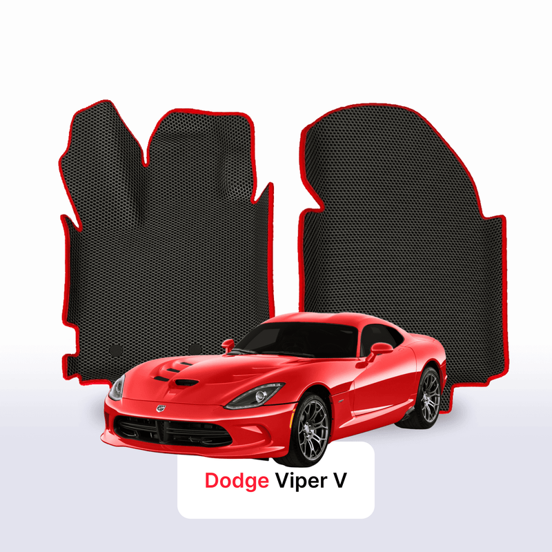 Autokoberce EVA pro Dodge Viper 5 gen 2012-2017 r. KUPÉ
