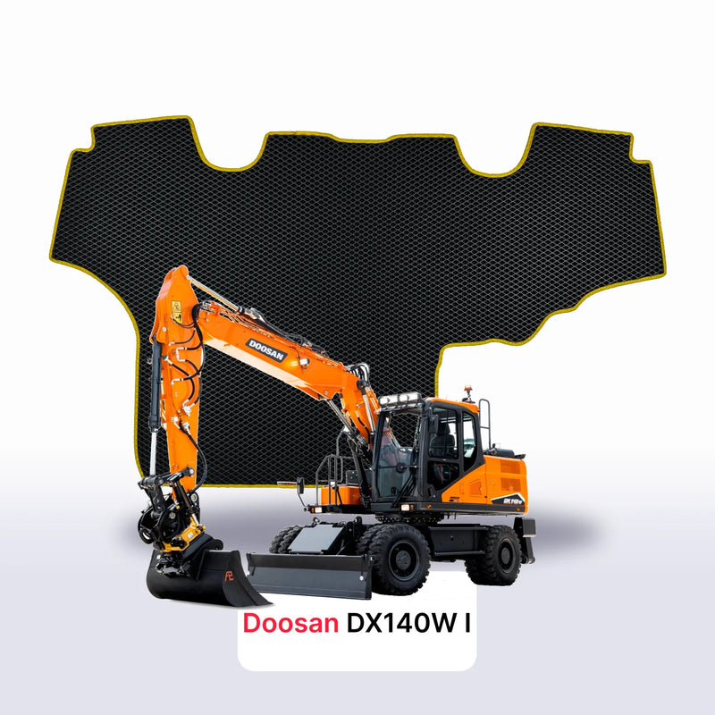 Autokoberce EVA pro Doosan DX140W 1 gen 2009-2024 r. BAGR