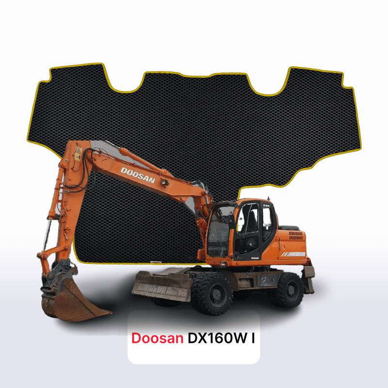 Autokoberce EVA pro Doosan DX160W 1 gen 2008-2024 r. BAGR