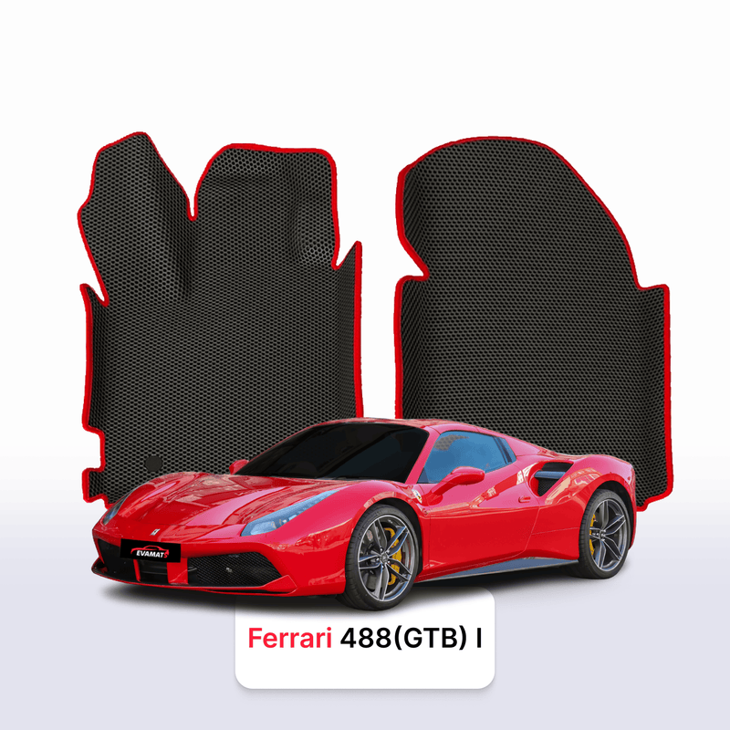 Autokoberce EVA pro Ferrari 488 (GTB) 1 gen 2015-2019 r. KUPÉ