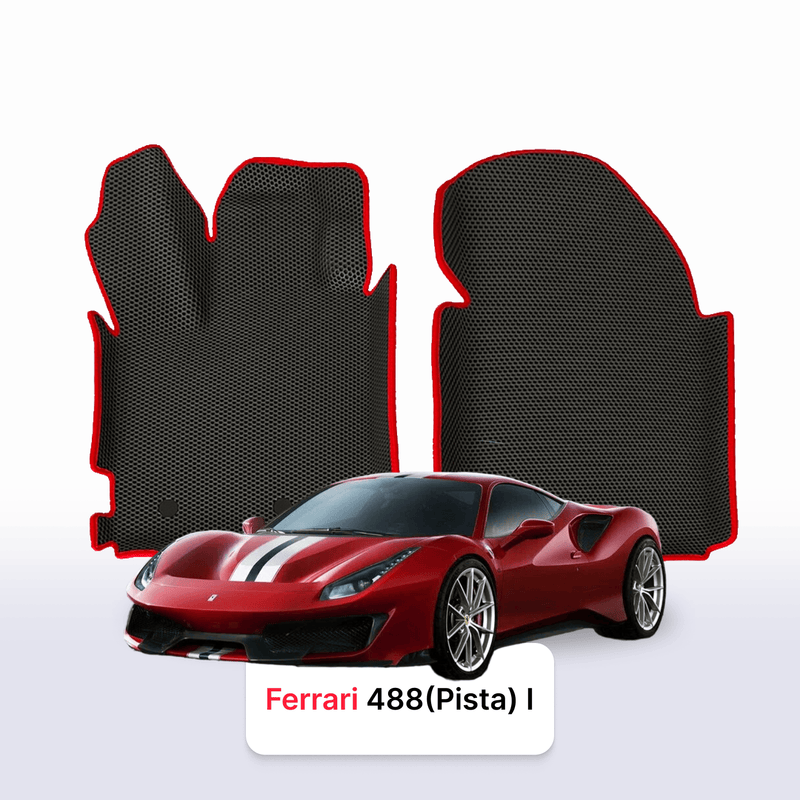 Autokoberce EVA pro Ferrari 488 (Pista) 1 gen 2015-2019 r. KUPÉ