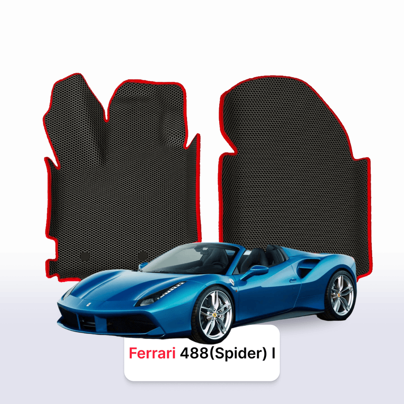 Autokoberce EVA pro Ferrari 488 (Spider) 1 gen 2015-2019 r. ROADSTER