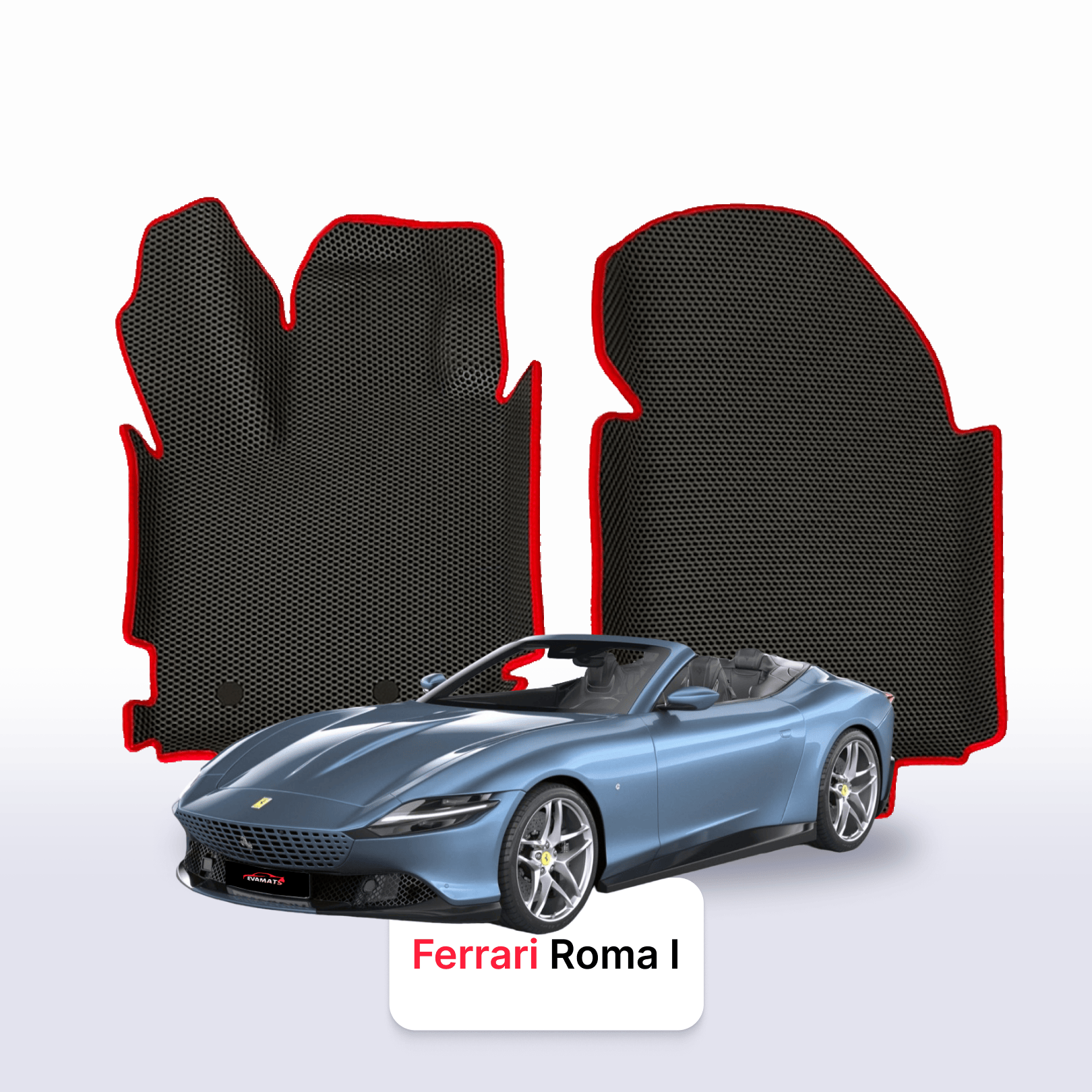 Autokoberce EVA pro Ferrari Roma(Spider) 1 gen 2019-2025 r. ROADSTER