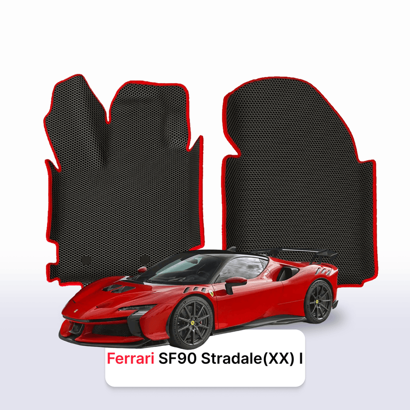 Autokoberce EVA pro Ferrari SF90 Stradale (XX) 1 gen 2019-2028 r. Hybrid KUPÉ