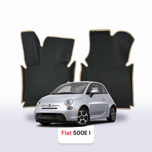 Autokoberce EVA pro Fiat 500e 1 gen 2013-2019 r. ELEKTRICKÝ HATCHBACK 3 DVEŘE