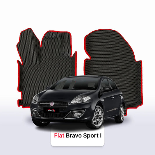 Car mats EVA for Fiat Bravo Sport 1 gen 2007-2014 year HATCHBACK 5 door