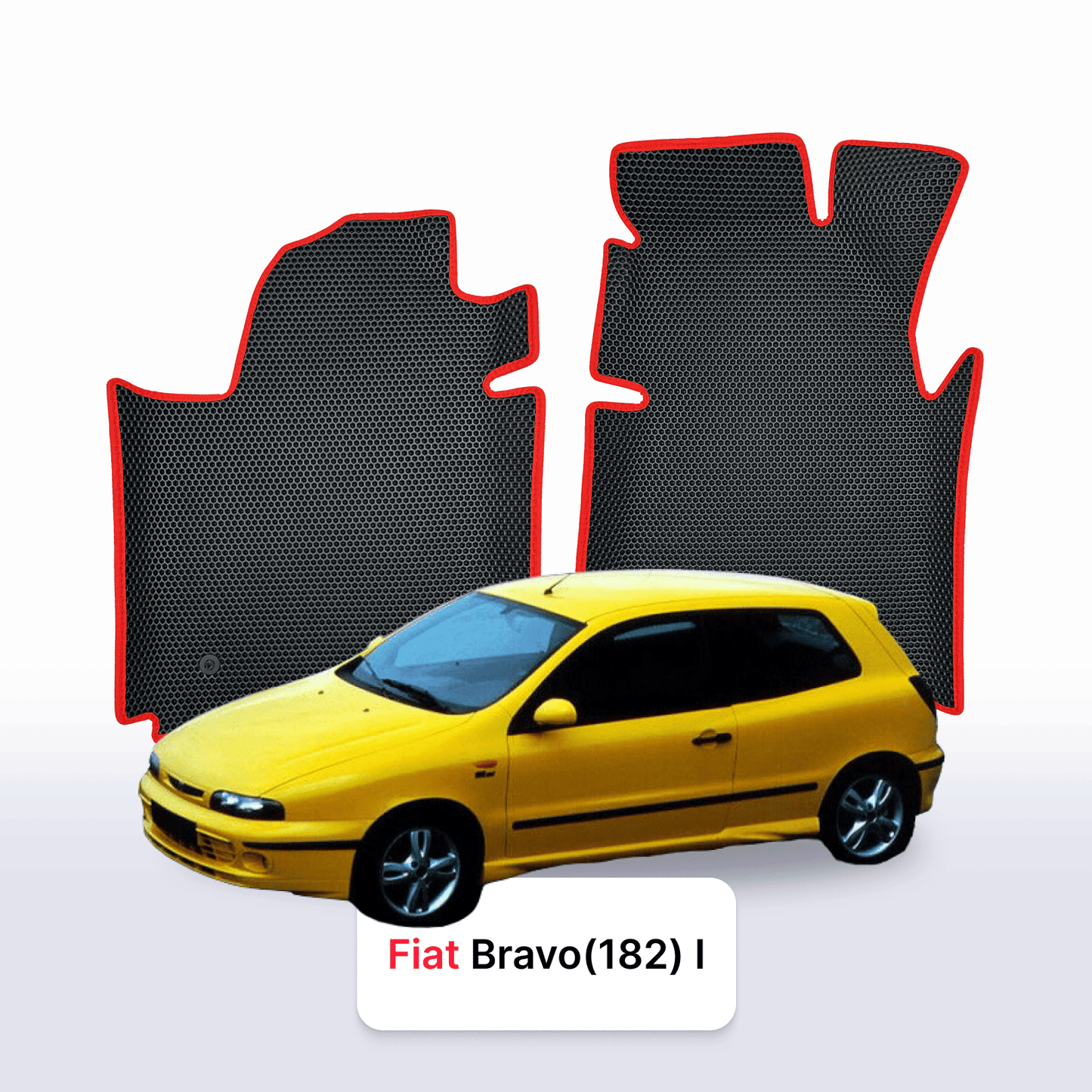 Autokoberce EVA pro Fiat Bravo(182) 1 gen 1995-2001 r. HATCHBACK 3 dveře