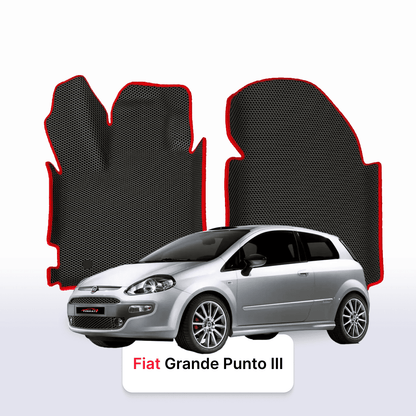 Autokoberce EVA pro Fiat Grande Punto 3 gen 2005-2012 r. HATCHBACK 3 dveře