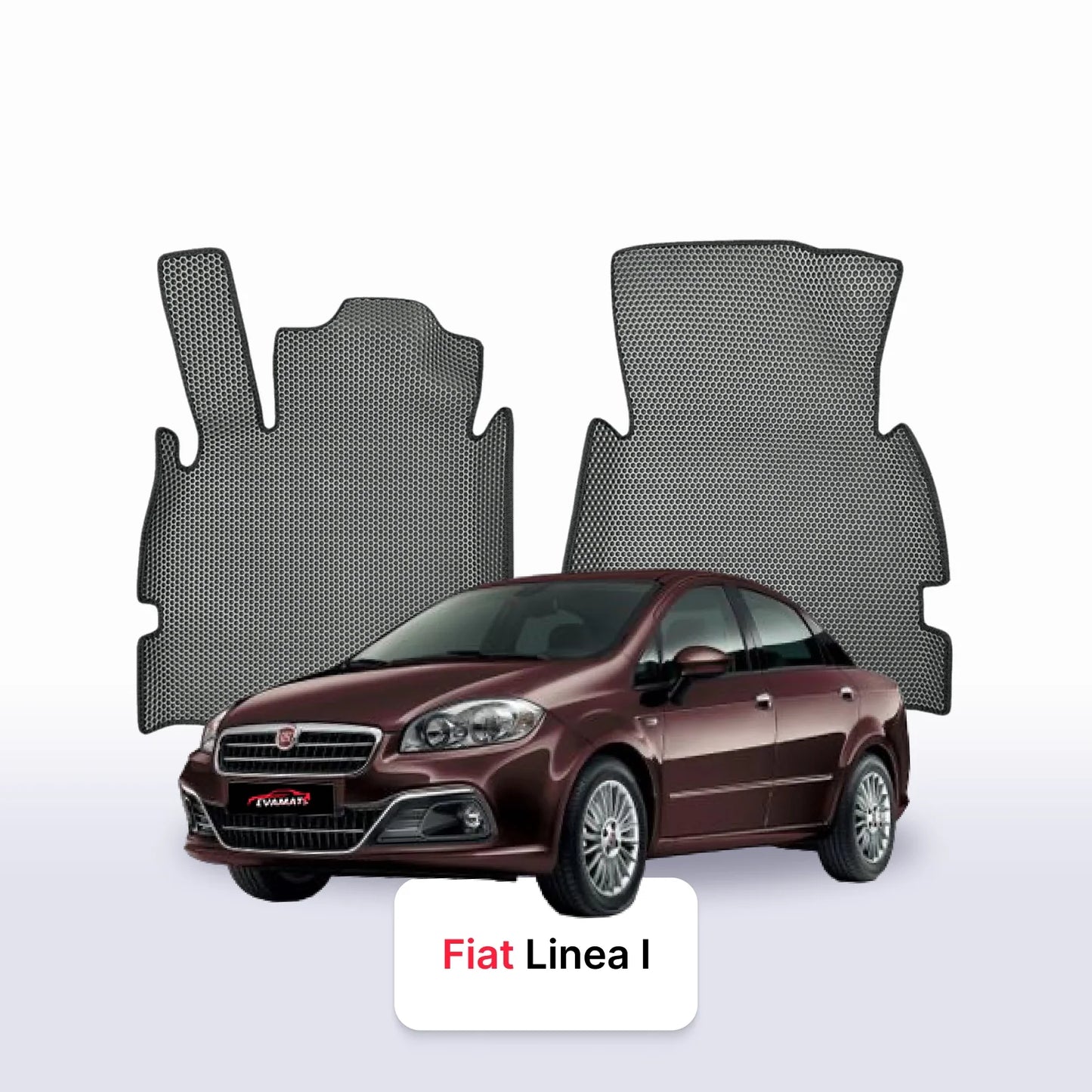 Autokoberce EVA pro Fiat Linea 1 gen 2006-2018 r. SEDAN