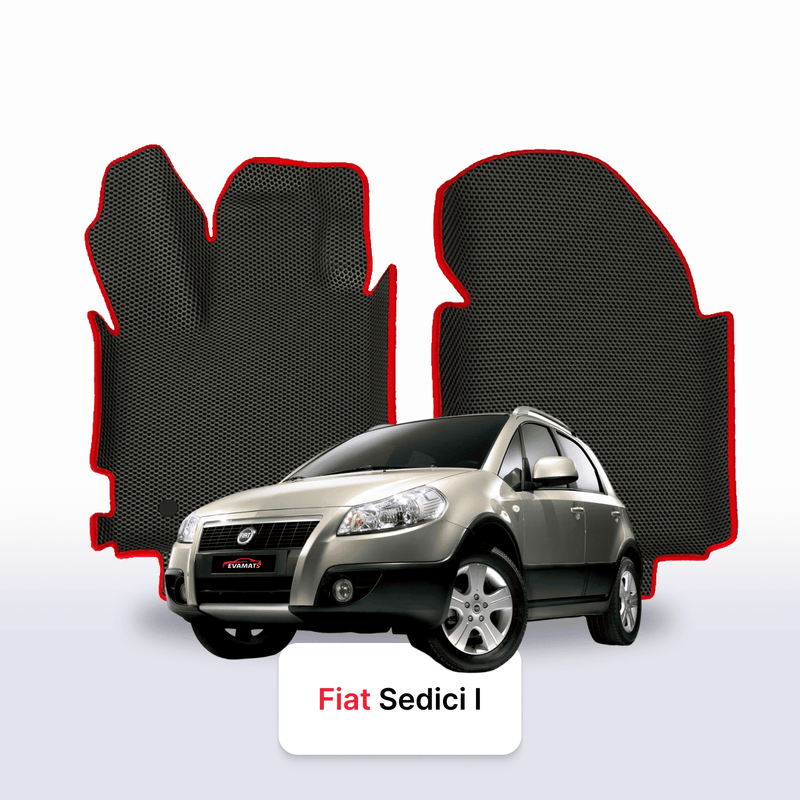 Autokoberce EVA pro Fiat Sedici 1 gen 2005-2014 r. HATCHBACK 5 dveří