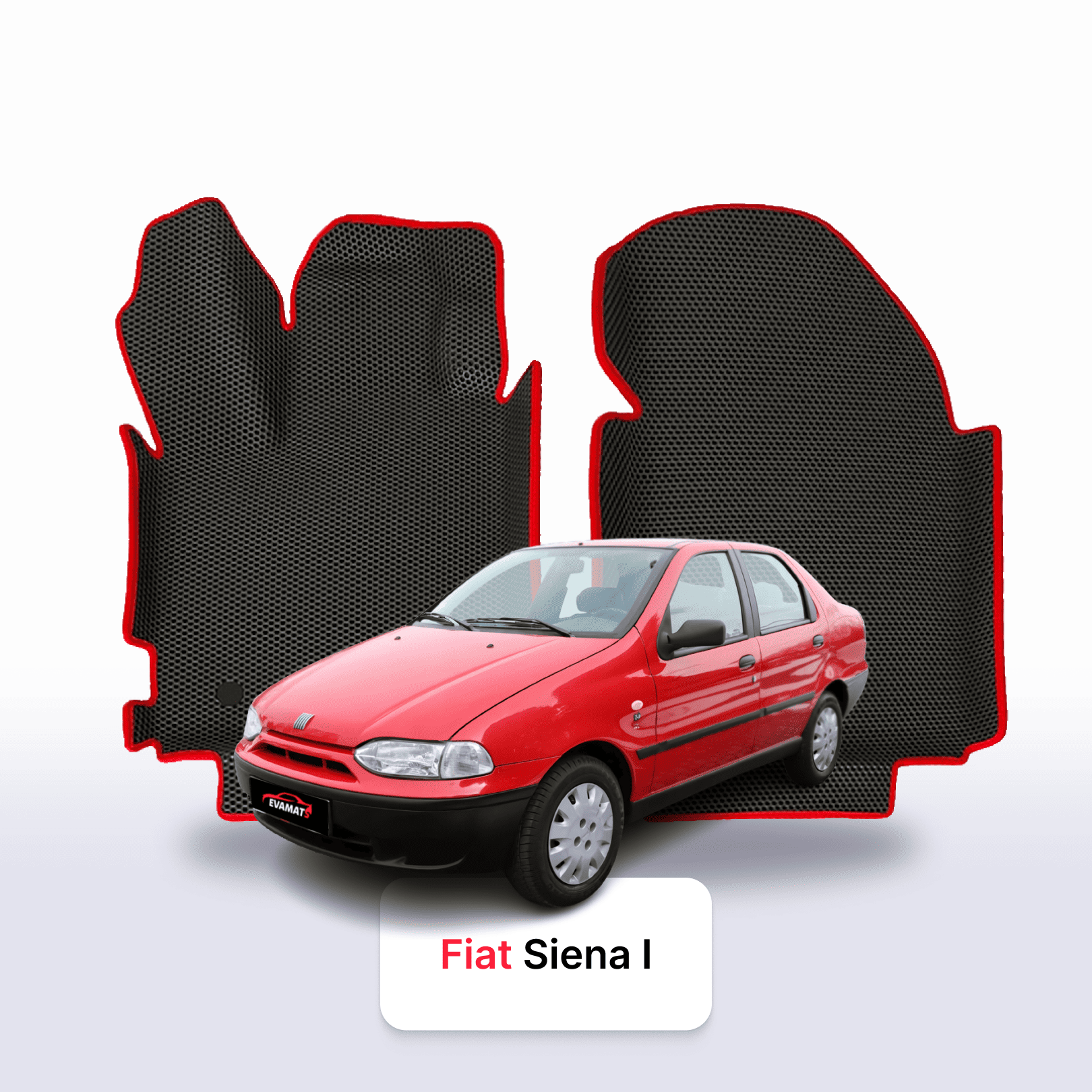 Autokoberce EVA pro Fiat Siena 1 gen 1996-2017 r. SEDAN