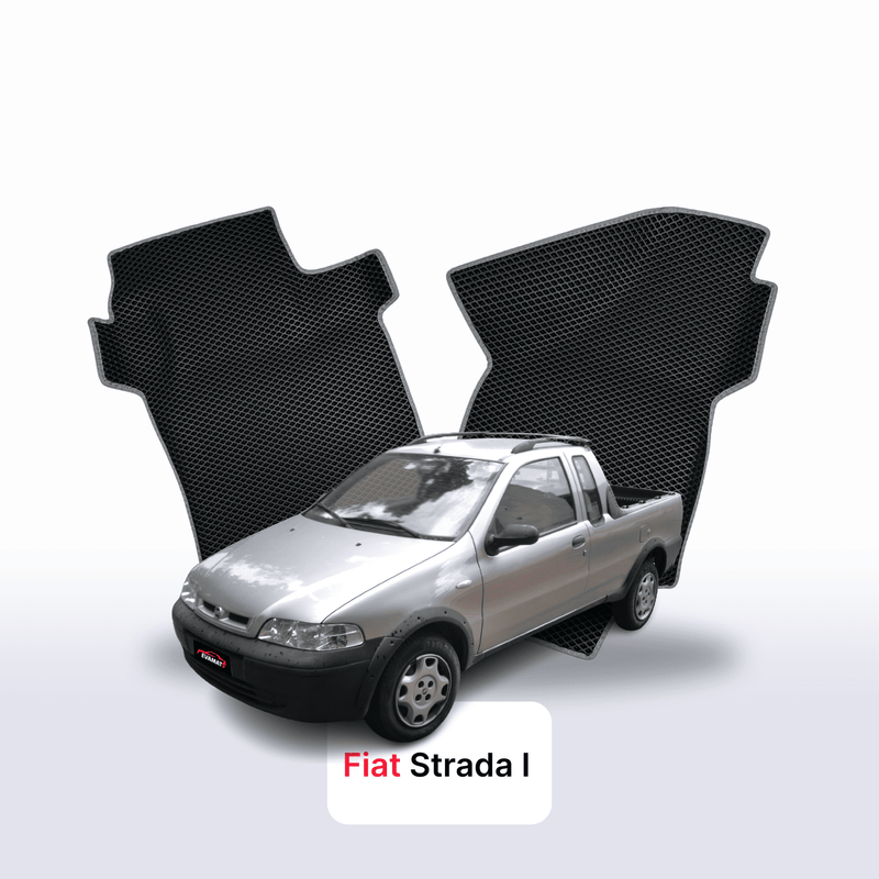 Autokoberce EVA pro Fiat Strada 1 gen 1996-2020 r. PICK-UP jednokabina