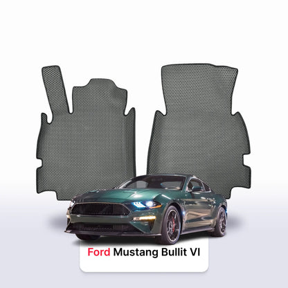 Autokoberce EVA pro Ford Mustang Bullit VI gen 2018-2023 r. KUPÉ