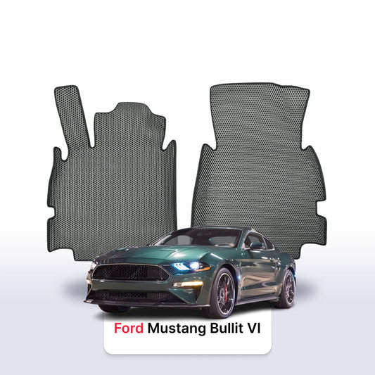 Autokoberce EVA pro Ford Mustang Bullit VI gen 2018-2023 r. KUPÉ